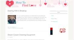 Desktop Screenshot of howto-findlove.com