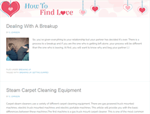 Tablet Screenshot of howto-findlove.com
